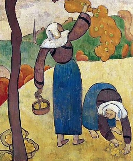 Emile Bernard Breton peasants Sweden oil painting art